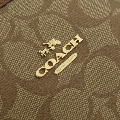 Coach Tote Bag F36658 Pvc Brown Reversible