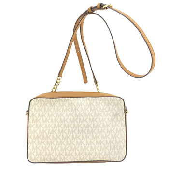 Michael Kors Shoulder Bag Pvc White Mk Signature Women
