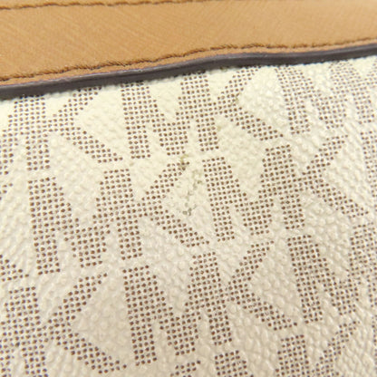 Michael Kors Shoulder Bag Pvc White Mk Signature Women