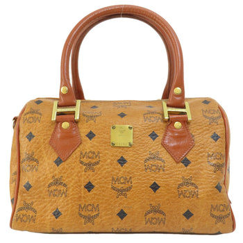 Mcm Boston Duffel Bag Pvc Brown Mini Boston Women