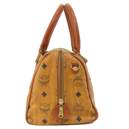 Mcm Boston Duffel Bag Pvc Brown Mini Boston Women