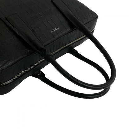 Yves Saint Laurent Business Bag Leather Black Classic Museum