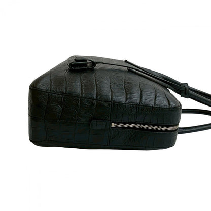 Yves Saint Laurent Business Bag Leather Black Classic Museum
