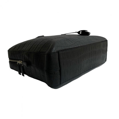 Yves Saint Laurent Business Bag Leather Black Classic Museum