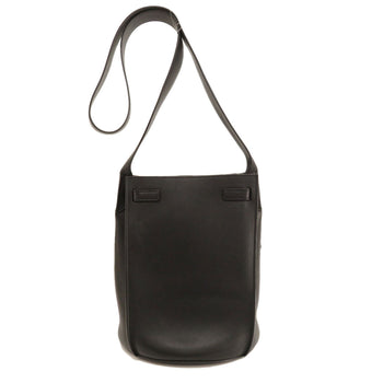 Celine Shoulder Bag Calfskin Black Big Bag Bucket Women