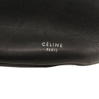 Celine Shoulder Bag Calfskin Black Big Bag Bucket Women