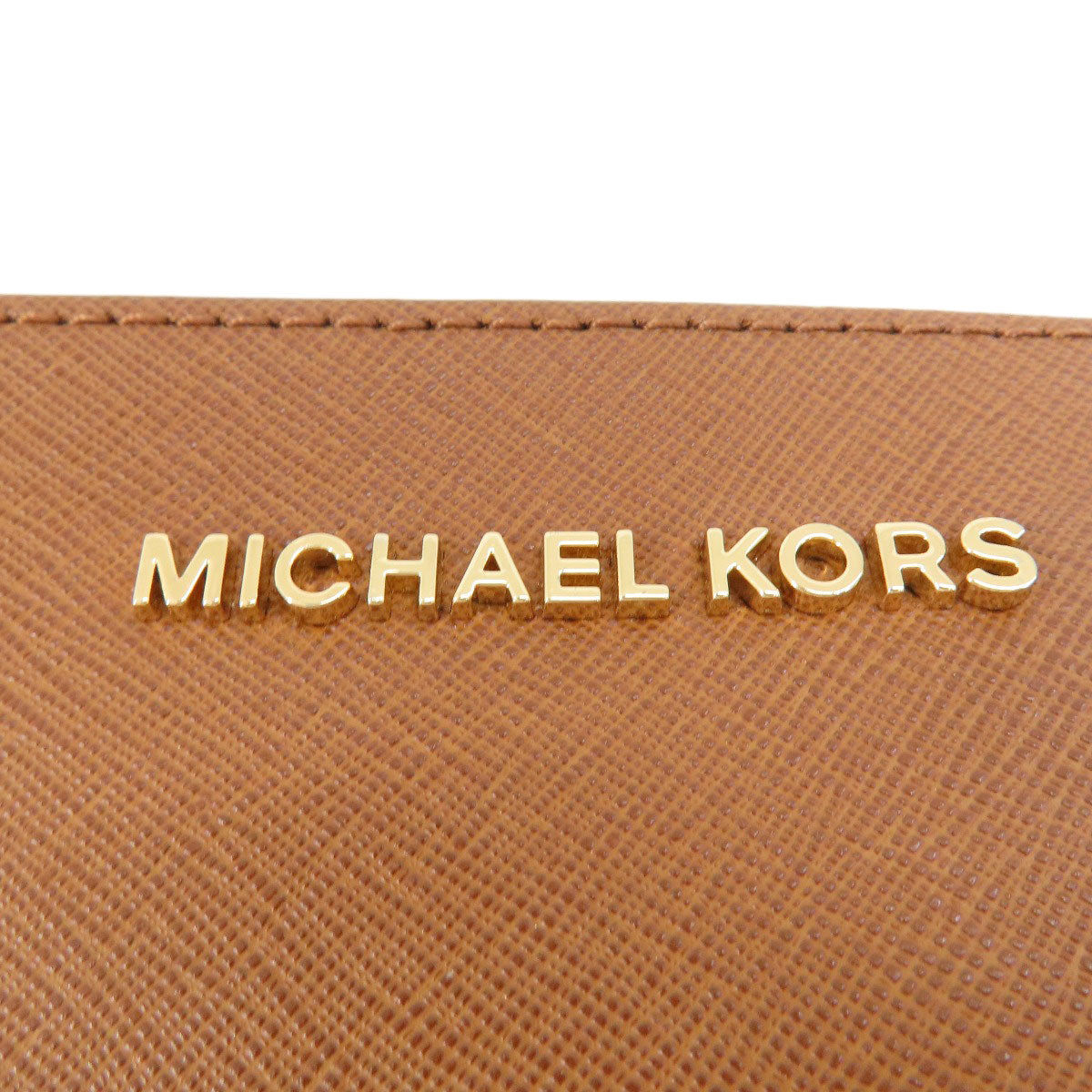Michael Kors Shoulder Bag Pvc Brown Logo Women