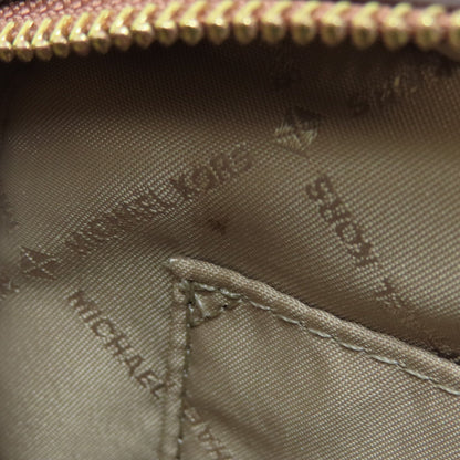 Michael Kors Shoulder Bag Pvc Brown Logo Women