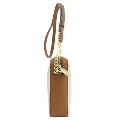 Michael Kors Shoulder Bag Pvc White Mk Signature Women