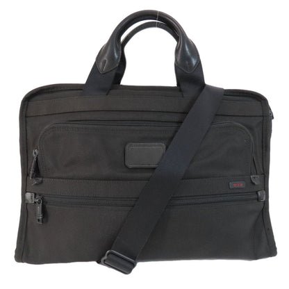 Tumi Business Bag Nylon Canvas Black Logo 2Way