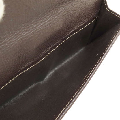 Gucci Long Wallet Purse 212089 Canvas Brown Gg Women