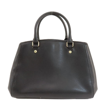 Coach Handbag F34835 Pvc Black Logometal 2Way Women