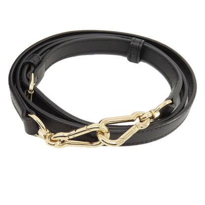 Coach Handbag F34835 Pvc Black Logometal 2Way Women