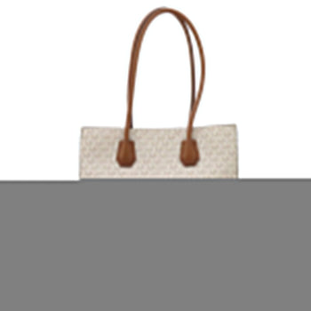 Michael Kors Tote Bag Pvc White Mk Signature Women