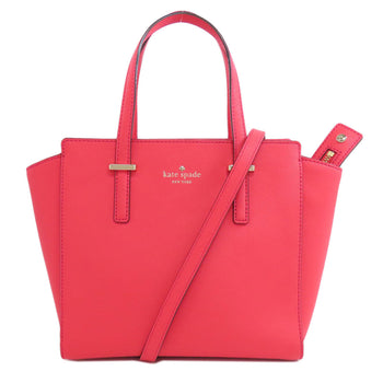 Kate Spade Handbag Pvc Pink Logo 2Way Women