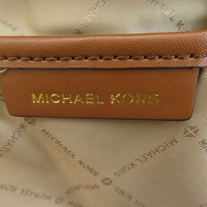 Michael Kors Backpack Pvc Brown Mk Signature Women