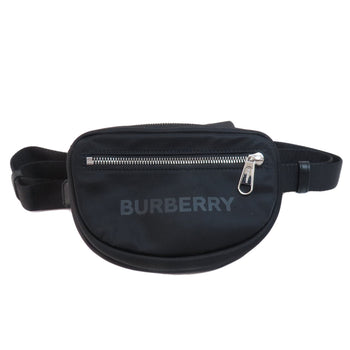 Burberry Sling Bag Nylon Black Logo Women