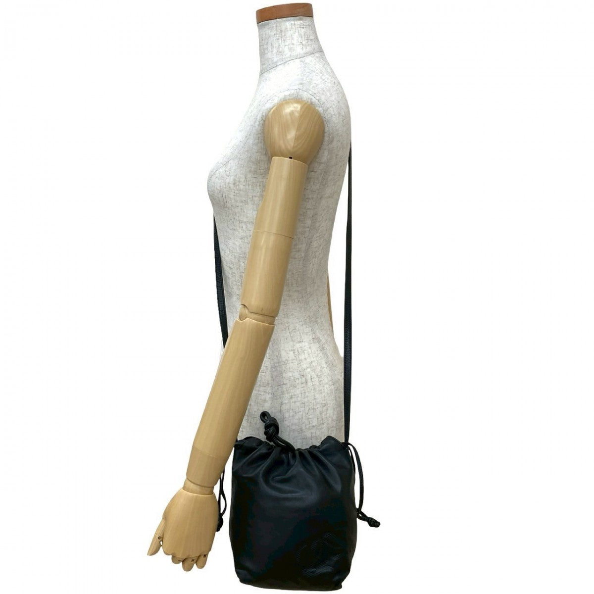 Loewe Shoulder Bag Leather Black