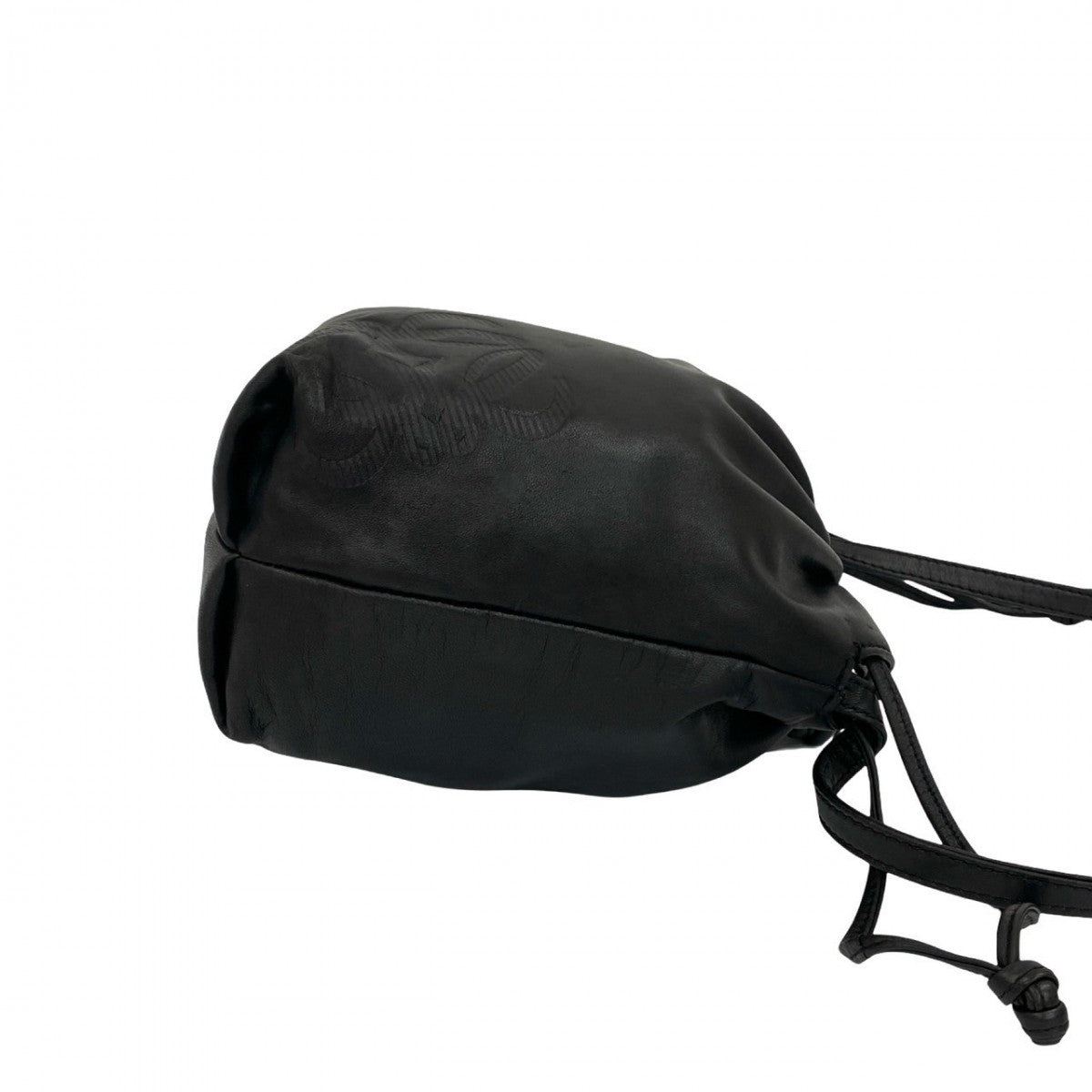 Loewe Shoulder Bag Leather Black