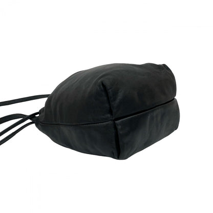 Loewe Shoulder Bag Leather Black