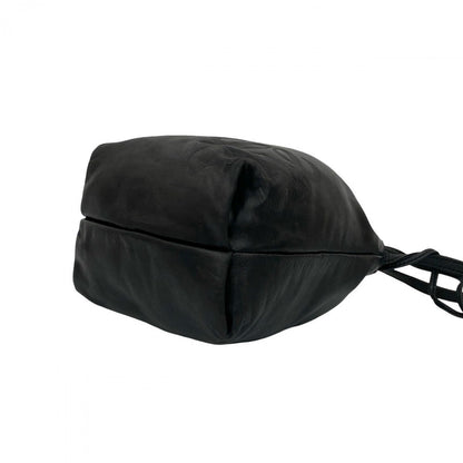 Loewe Shoulder Bag Leather Black