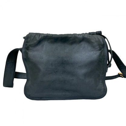 Loewe Shoulder Bag Leather Navy