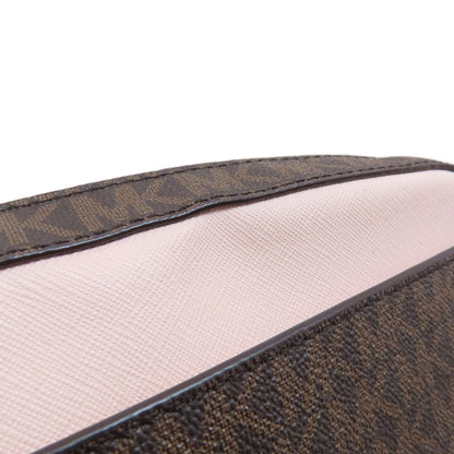 Michael Kors Shoulder Bag Pvc Brown Mk Signature Women