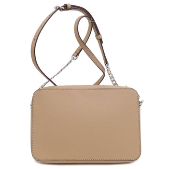 Michael Kors Shoulder Bag Pvc Beige Logo Women