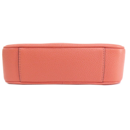 Michael Kors Shoulder Bag Leather Pink Logo Women