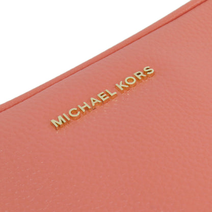 Michael Kors Shoulder Bag Leather Pink Logo Women