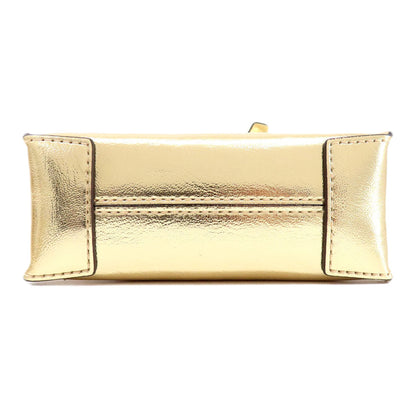 Michael Kors Handbag Pvc Gold Logo 2Way Women
