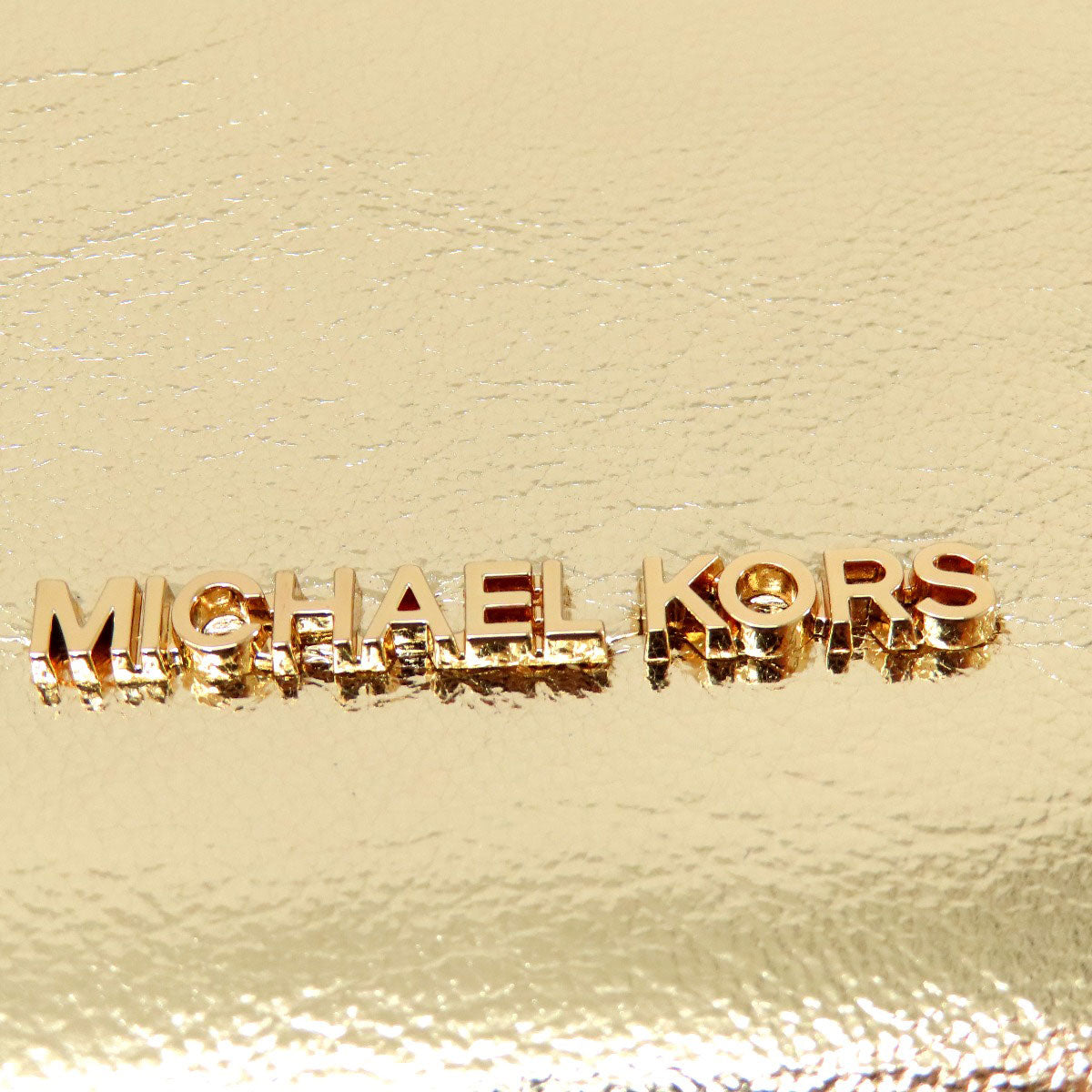 Michael Kors Handbag Pvc Gold Logo 2Way Women