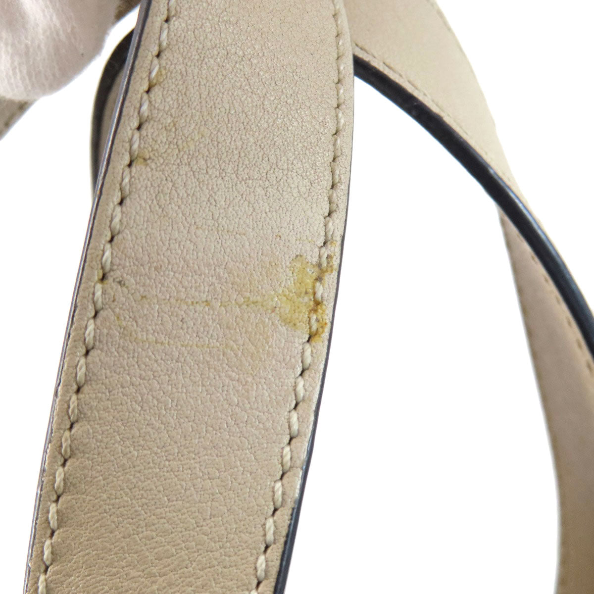 Loewe Handbag Calfskin Beige Hammock 2Way Women
