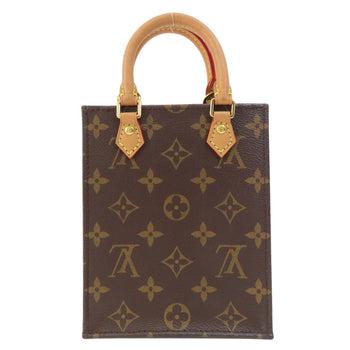 Louis Vuitton Shoulder Bag M69442 Monogram Canvas Brown Petite Sac Plat Monogram Women