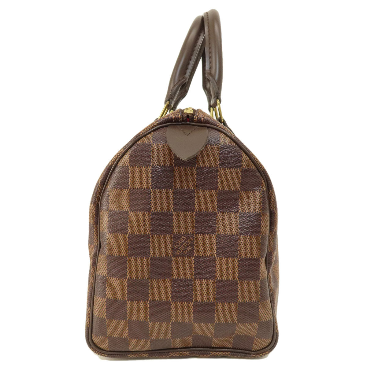 Louis Vuitton Boston Duffel Bag N41532 Damier Canvas Brown Speedy 25 Damier Ebene Women