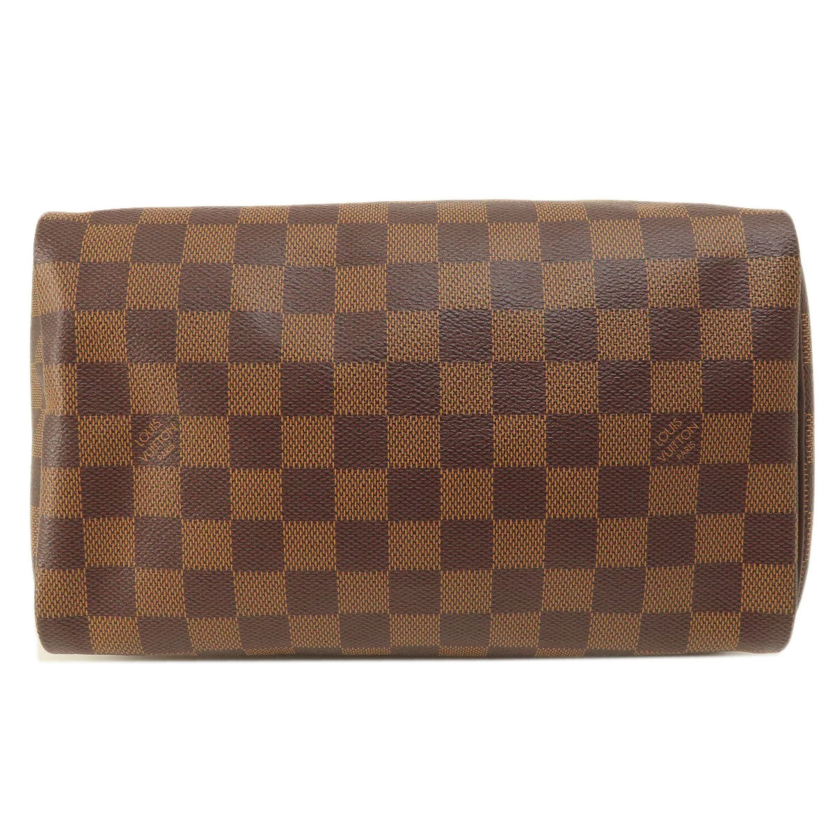 Louis Vuitton Boston Duffel Bag N41532 Damier Canvas Brown Speedy 25 Damier Ebene Women