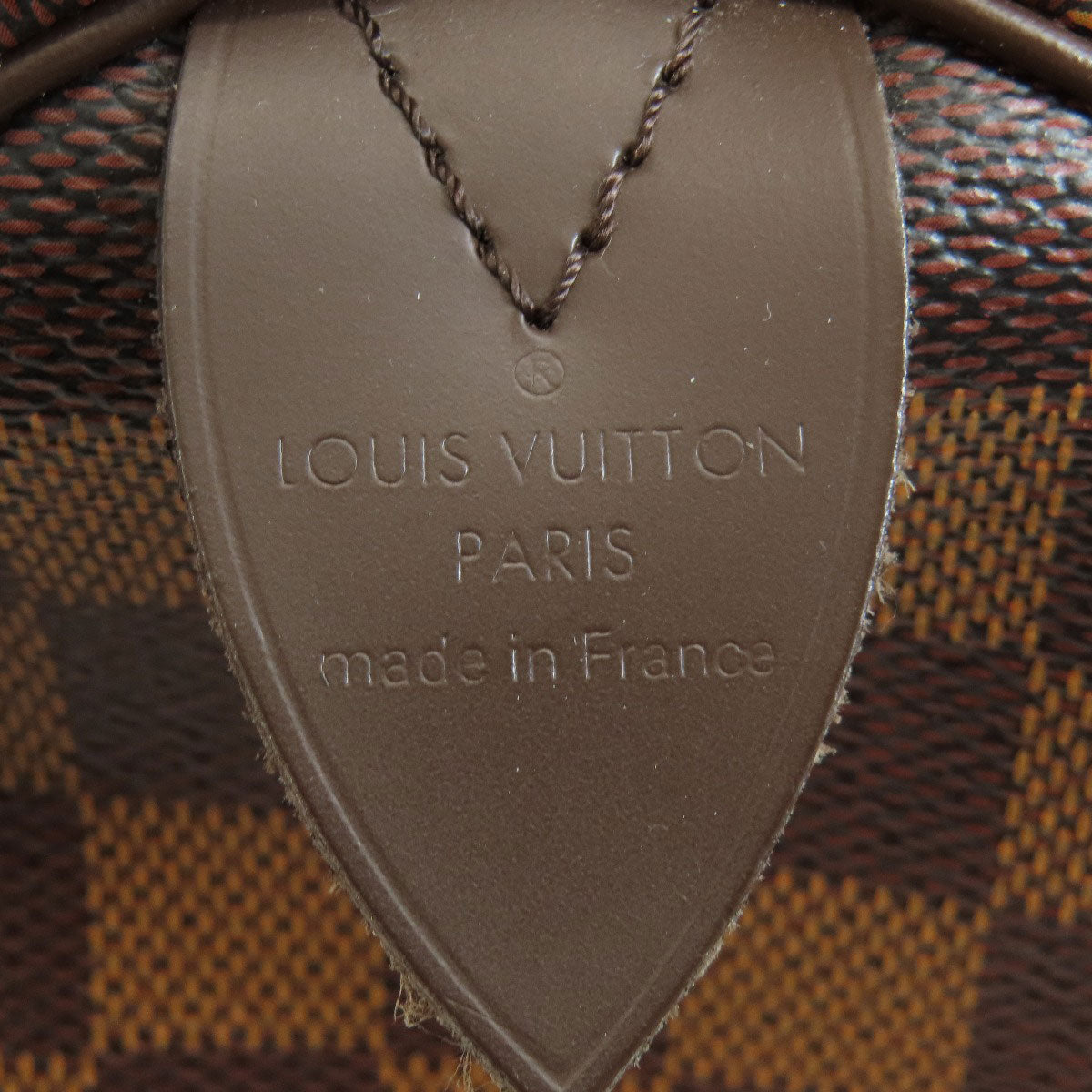 Louis Vuitton Boston Duffel Bag N41532 Damier Canvas Brown Speedy 25 Damier Ebene Women