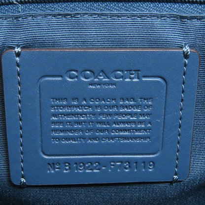 Coach Handbag F73119 Pvc Brown Signature 2Way Women