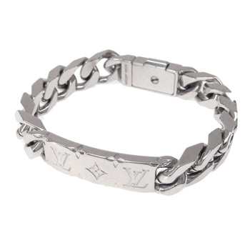 Louis Vuitton Bracelet M00269 Metallic Silver Chain Bracelet Monogram Women
