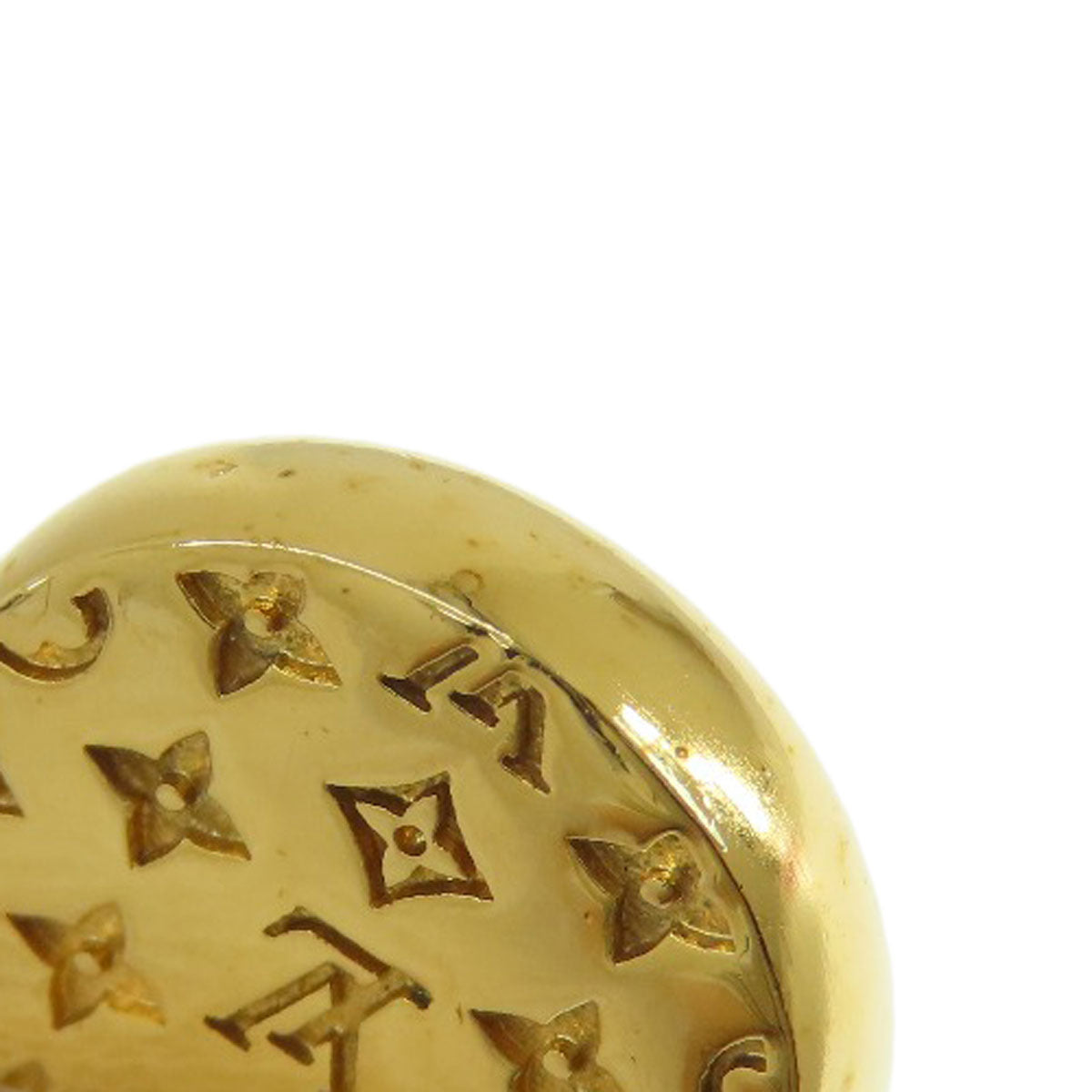 Louis Vuitton Necklace M69643 Metallic Gold Collier Ltov Women