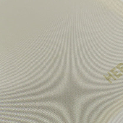 Hermes Scarf Silk White Carre90 Logo Women