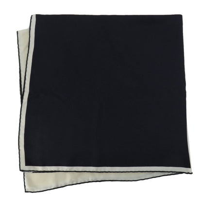 Hermes Scarf Silk White Carre90 Logo Women