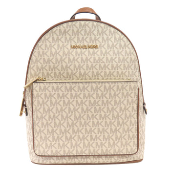 Michael Kors Backpack Pvc White Mk Signature Women