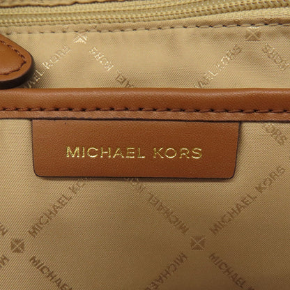 Michael Kors Backpack Pvc White Mk Signature Women