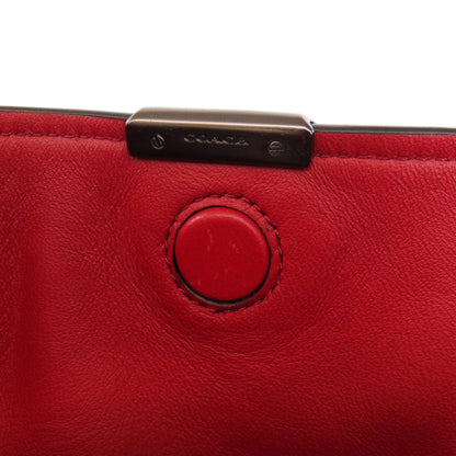 Coach Tote Bag 31674 Leather Red One Belt Women