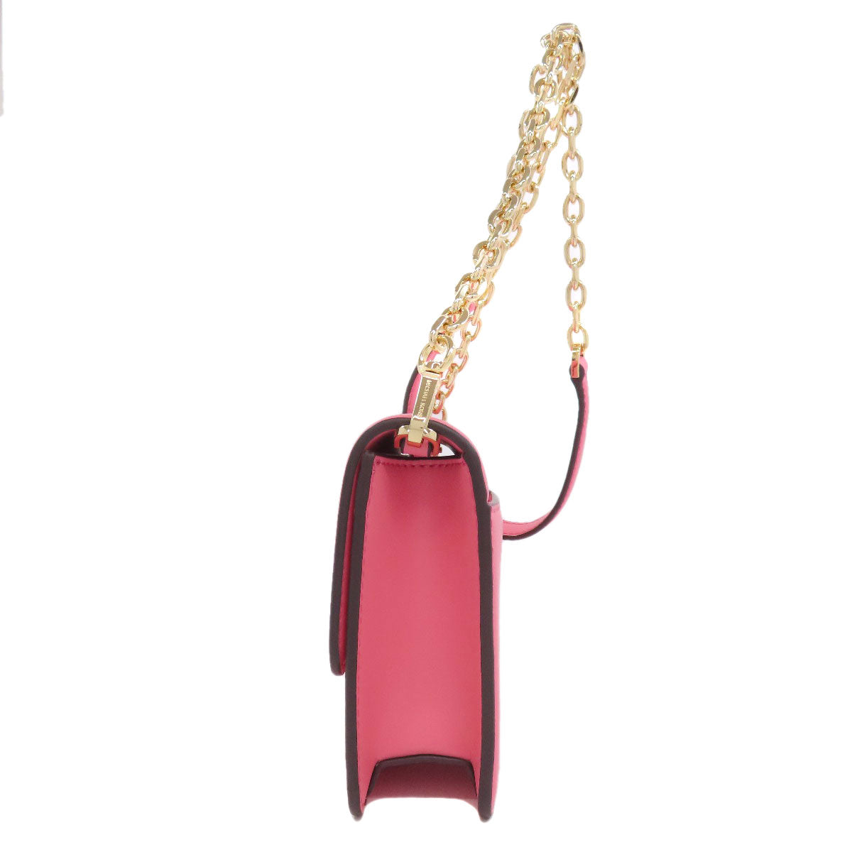 Michael Kors Shoulder Bag Leather Pink Long Shoulder Women