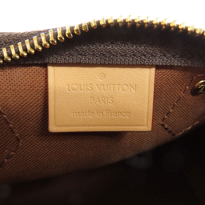 Louis Vuitton Tote Bag M81085 Monogram Canvas Brown Nano Speedy Women