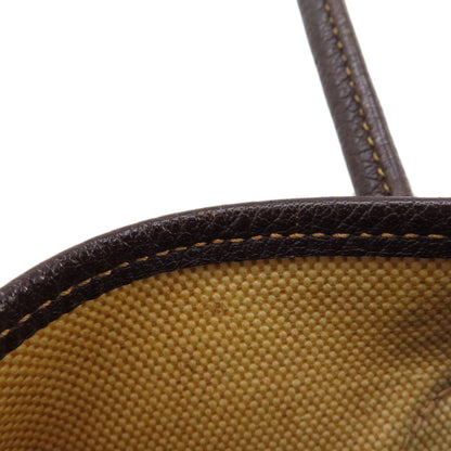 Hermes Tote Bag Tower Ash Beige Garden Party Pm Maroon Silvermetal Women