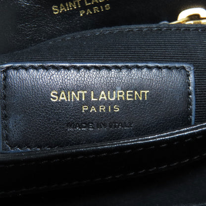 Saint Laurent Shoulder Bag 467072 Leather Black Lulu Toy Bag Women