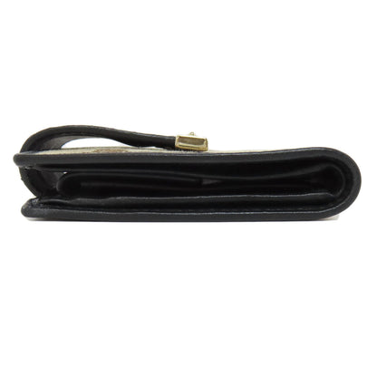 Gucci Bifold Wallet 181669 Canvas Brown Gg Women